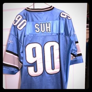 Detroit Lions Suh Jersey mens XL